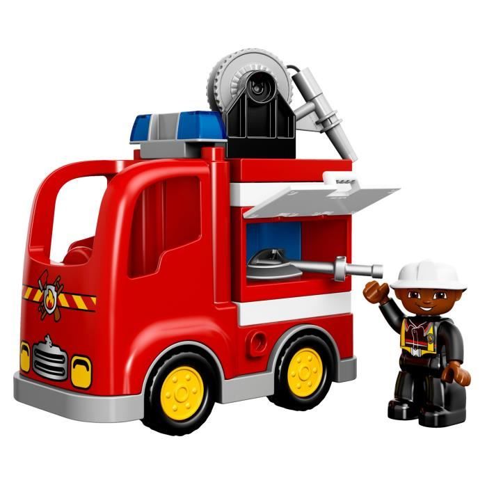 LEGO® DUPLO Town ville 10592 Le Camion de Pompiers - Jeu de construction -  Cdiscount Jeux - Jouets