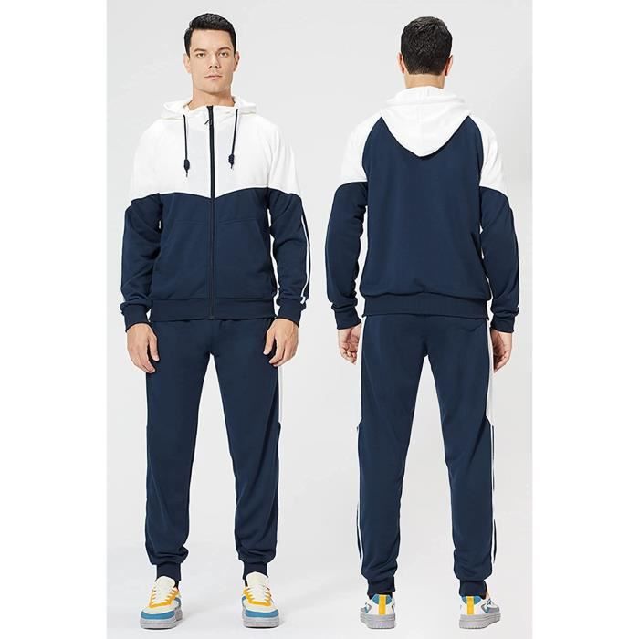 Ensemble de Vêtement Sport Homme 5 Pièces - Marque - Pour Fitness Running -  Couleur Bleu Bleu - Cdiscount Sport