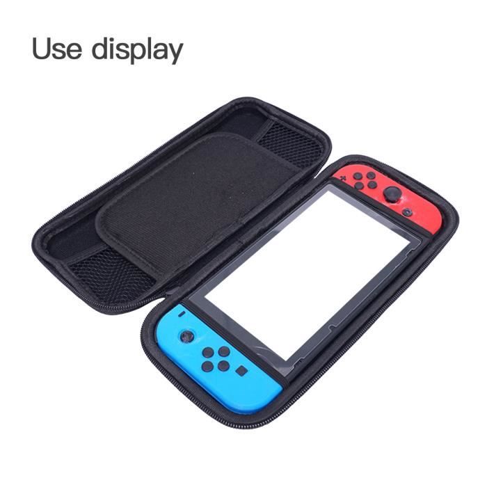 FINTIE Etui pour Nintendo Switch/Switch Modèle OLED - Housse de Transport  en EVA Sacoche de Rangement Zippée Anti-Choc, Coque de Protection Console