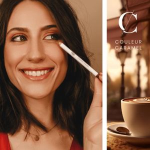 Couleur Caramel Ombre À Paupières N°023-Noir Mat