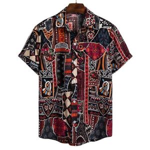 Caribbean Shirt Homme 3XLT Chemise boutonnée à manches courtes pour