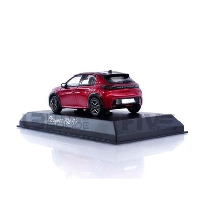 Modèle Réduit Peugeot 208 GT 2024 - Échelle 1:43, Couleur Elixir Red, Collection Norev - 4