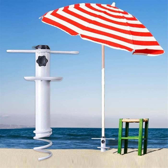 pied de parasol de plage