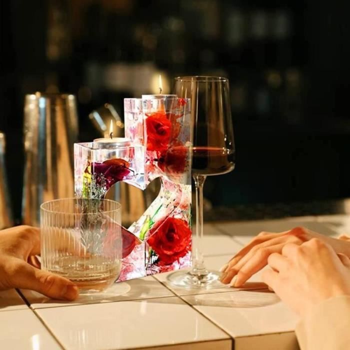 Moule Bougie Silicone Moules En Silicone Pour Résine Époxy - Forme Pomme DIY Bougies, Bougeoirs Et Pots Décoratifs Moule Bougeoir Jesmonite