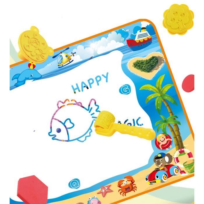 Tapis dessin eau enfant Doodle peinture 100x70cm Jouets éducatifs Cadeaux  pour enfants - Cdiscount Puériculture & Eveil bébé