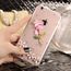 coque iphone 7 plus rose fleur