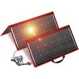 DOKIO 300W Kit Panneau solaire pliable portable monocristallin avec 2 ports USB Pour Plein air-0