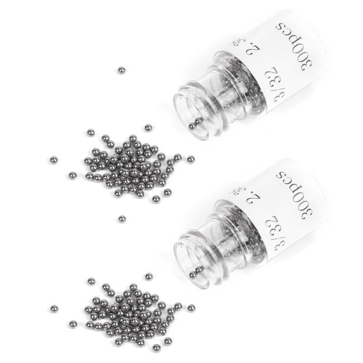 350 Billes Acier Inox – Roulement 4mm – Pour Roues De Vélo – Uxcell
