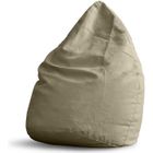LUMALAND Luxury XL PLUS Pouf Beanbag stylé - 220L - Beige