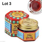 TIGER BALM Lot de 3 Baume du tigre rouge 19.4 g RED OINTMENT
