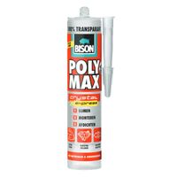 Bison Poly Max Crystal Express, Pâte, Bouteille compressible, Multicolore, Transparent, Permanent, 5 °C