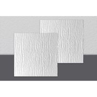 Decosa Dalle de plafond Hamburg, polystyrène blanc, 50 x 50 cm - LOT de 8 sachets (=  4m2)