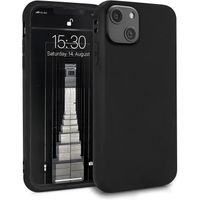 Coque Silicone Apple iPhone 13 Mini TPU Souple & Soft Extra Fine & Légère Coloré Anti Choc et Rayures Noir V
