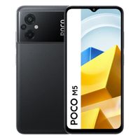POCO M5 Smartphone 6+128GB Écran 6.58" 90Hz FullHD+ MediaTek Helio G99 Triple caméra 50MP 5000mAh NFC Noir