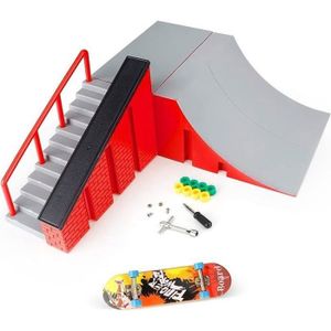 SKATEBOARD - LONGBOARD Mini skateboard et accessoires de rampe faire soi-mme Kit de rampe de de planche de de jeu pour enfants B