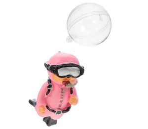 Suspend 2 Ornements Décoratifs pour Aquariums et Aquariums – Figurine de Plongeur Bleu pour Décoration Intérieure et Amélioration de l'Aquarium