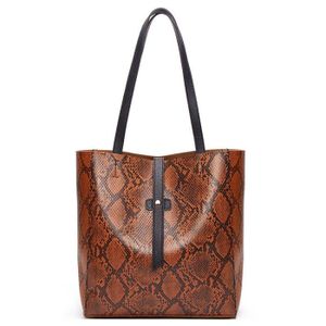 Sac /à Main pour Femme en Cuir Blanc de Haute qualit/é Motif Serpent