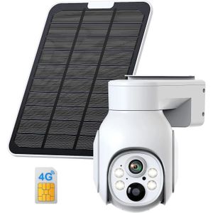 4G Lte Caméra Surveillance Extérieur Sans Fil, 2K Hd Solaire Batterie 4G  Camera Avec Carte Sim, Caméra De Surveillance Sans W[J847] - Cdiscount  Bricolage