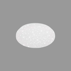 PLAFONNIER 3479-016 - Plafonnier LED - Avec décor étoilé - Lampe pour chambre d'enfant - 12 W - 1 200 lumens - 4 000 K - Blanc - [690]