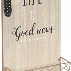 Porte Courrier Mural Bois Achat Vente Pas Cher