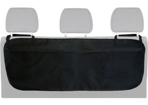 noir Umi camions et fourgonnettes Organisateur de rangement pour coffre de voiture avec deux poign/ées et poches en filet pour SUV pliable