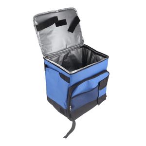 48L XL Grand Sac à Dos Isotherme Extensible pour Livraison de