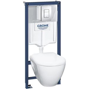 WC - TOILETTES GROHE - Pack Bati WC Solido Compact 39186000 - WC 6-9 l 1,13m