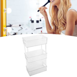 COFFRET CADEAU BEAUTÉ HURRISE Organisateur de comptoir de salle de bain en acrylique 3 niveaux pour rangement de maquillage