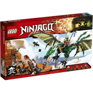 ASSEMBLAGE CONSTRUCTION LEGO® Ninjago 70593 Le Dragon Émeraude de Lloyd