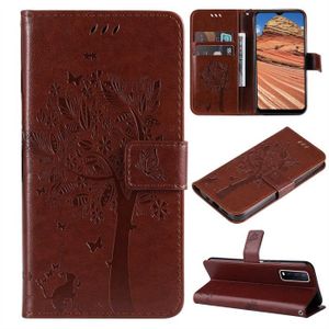 Coque Bookstyle à Rabat Dorée Pour Vivo Y20, Y20i, Y20s, Y11s, Y30 - Neuve