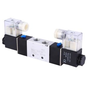 4Electrovanne Electrovanne de commande pour équipement médical Vanne à air électrique Vanne de commutation à bascule 2 positions 5 Port PT1 DC12V