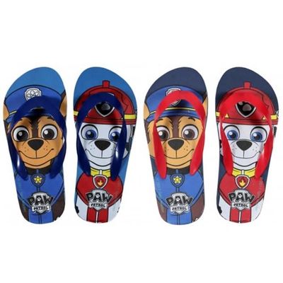 Tongs Pat' Patrouille Enfant - Sandales EVA Antidérapantes Pour Plage, Piscine Ou Maison