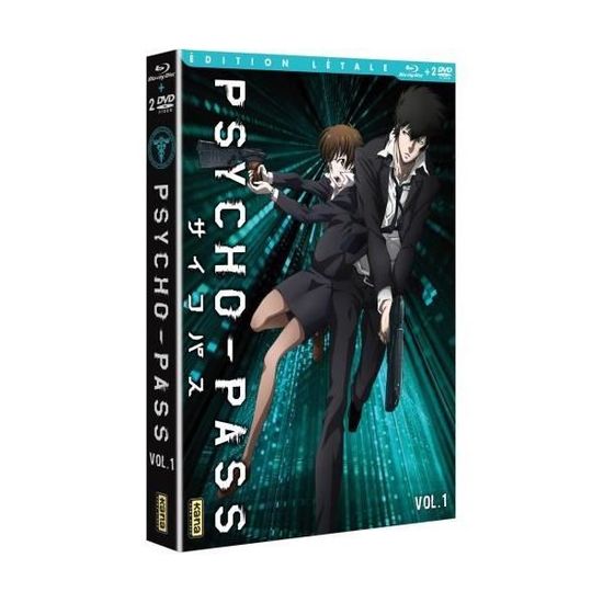 Blu Ray Psycho Pass Saison 1 Vol 1 Edition Letale Blu Ray Dvd En Dvd Manga Pas Cher Cdiscount