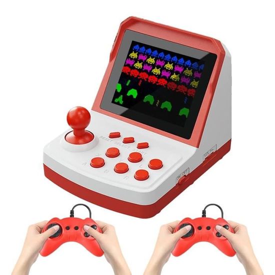 Mini Console Arcade Rétro 8-bit - Écran TFT 2.5 Pouces, 200 Jeux Intégrés, Portable, Fonctionne Sur 3 Piles AA