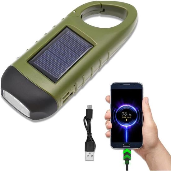 Generic COB LED Solaire USB Rechargeable - Prix pas cher | CI