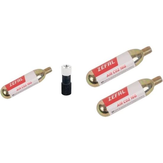 Kit Gonfiaggio CO2 ZEFAL EZ Control - Con Cartucce Filettate E Clip Per Trasporto - Ideale Per Bici Da Corsa E MTB - Foto 8