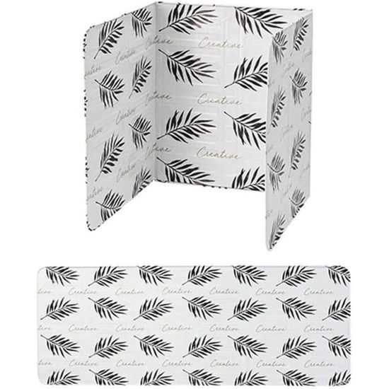 Écran Anti-projections D'huile En Feuille D'aluminium - 120 X 50 Cm - Protection Pour Mur De Cuisine Et Plan De Travail