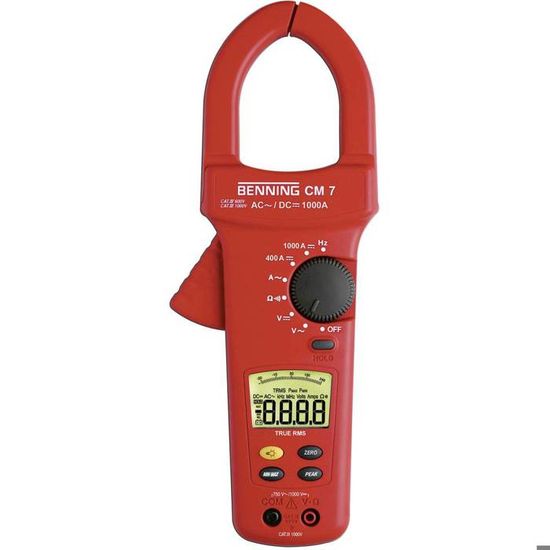Multimètre Pince Ampèremétrique Neoteck TRMS 4000 Points - Mesure AC 600A, NCV, Portable Rétroéclairé - 8