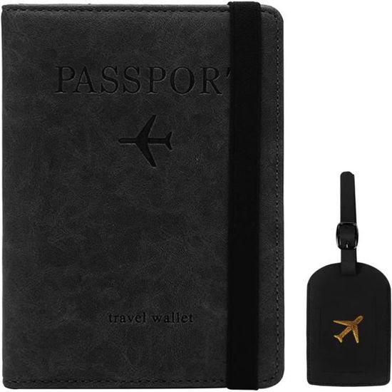 Pochette Voyage Documents Pochette Voyage Tour De Cou Sécurisée - Protection RFID - Portefeuille Passeport Familial Pochette Cou Documents