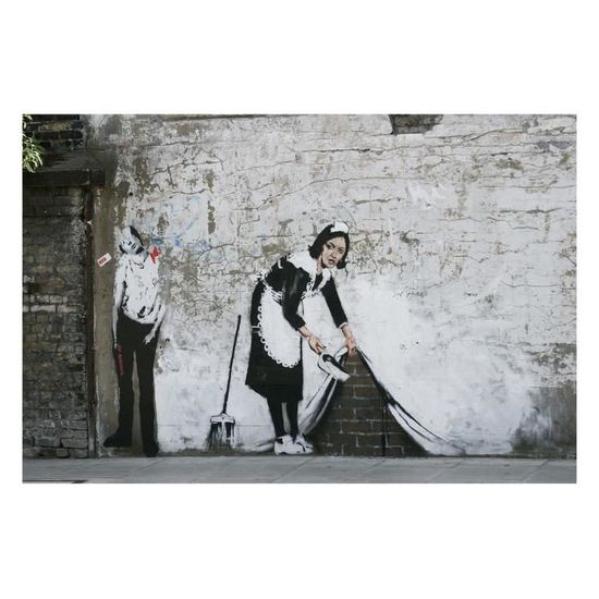 Poster Affiche Graffiti Street Art Banksy(29x42cmB)