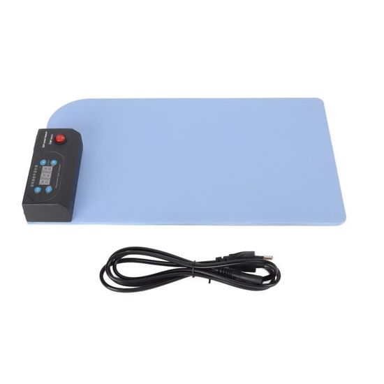 Tapis Chauffant Électrique En Silicone – Chauffage Rapide En 10s, Minuterie 7h, Idéal Pour Cuisine, Barbecue