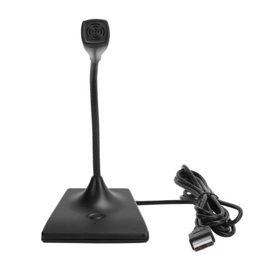 Microphone USB Mini Flexible - Micro Condensateur Omnidirectionnel Pour Gaming, Streaming Et Visioconférence
