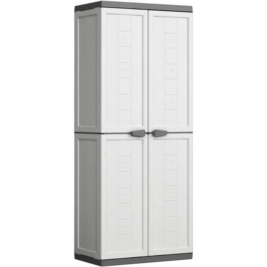 KETER Armoire Haute JOLLY Armoire de Rangement en Résine