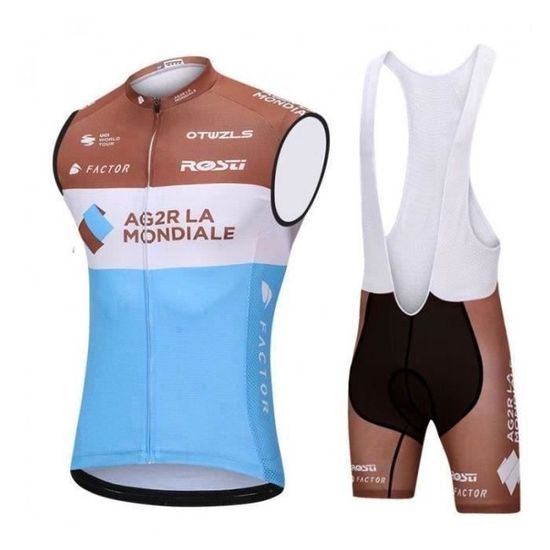 Tenue Cyclisme Homme INBIKE - Maillot Et Cuissard Avec Coussin 3D - Respirant Et Réfléchissant