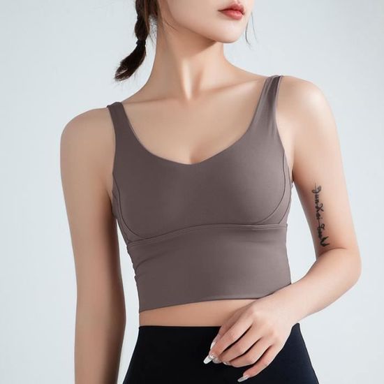 Débardeur de Sport Femme INSFITY Fitness Yoga Jogging Couleur