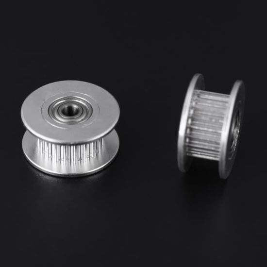 Poulie De Distribution 2GT 90 Dents | Alésage 6/8/10 Mm Et + | Largeur Courroie 6/9/10 Mm, Précision Pour Imprimante 3D Et CNC
