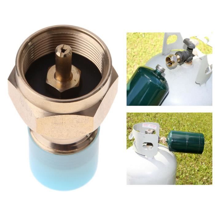 Bouteille De Gaz Campingaz, Modèle Moyen (occasion, Fabriquée En France)