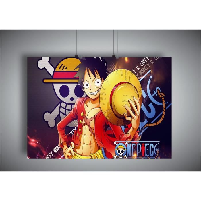 Poster ONE PIECE LUFFY Wall Art - A4 (21x29,7cm)