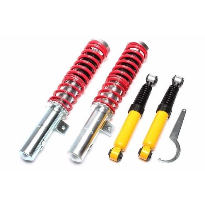 Kit combiné fileté pour Citroen Xsara type N* de 1997 à 2006, Peugeot 306 type XU5/XU7 de 03/1993 à 2001