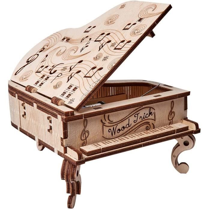 Wood Trick - Grand piano - Puzzle 3d en bois